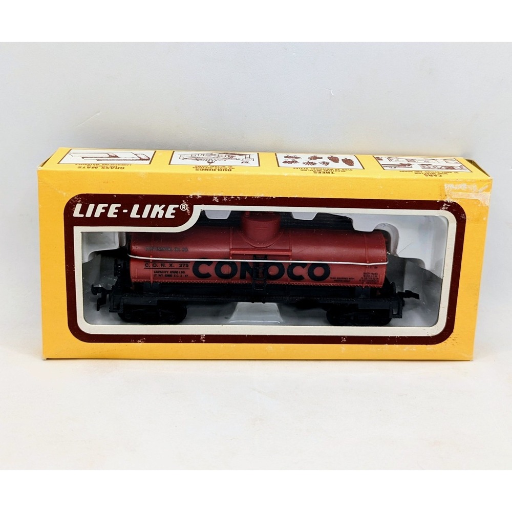 Life-Like HO Single Dome Tank Car Conoco #275